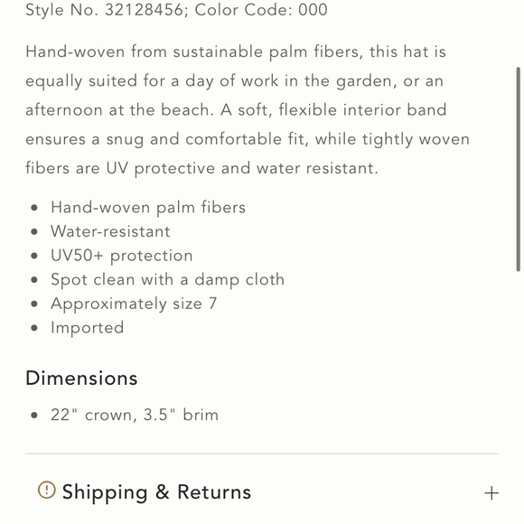 COPY - Anthropologie Tula Somerset woven Palm Straw Cloche Summer Hat w/Black R… - Picture 7 of 11